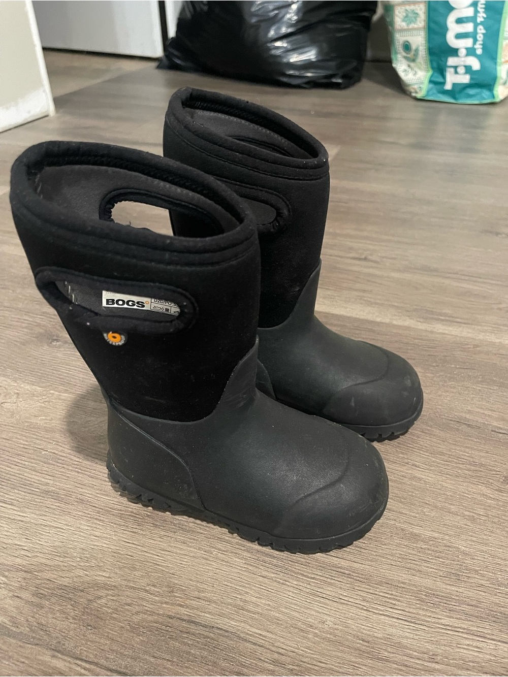 Sorel Kids' Black Insulated Rain & Snow Boots